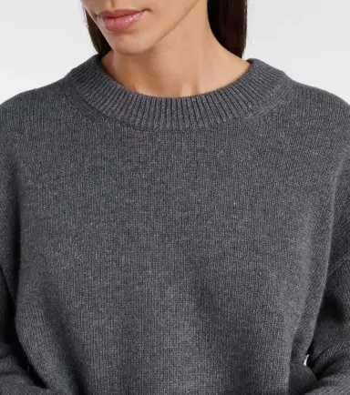 Ganni Logo wool-blend sweater | Thumbnail 4
