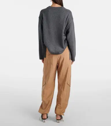 Ganni Logo wool-blend sweater | Thumbnail 6