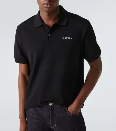 Alexander McQueen Logo cotton polo shirt | Thumbnail 2 Alexander McQueen Logo cotton polo shirt | Thumbnail 2