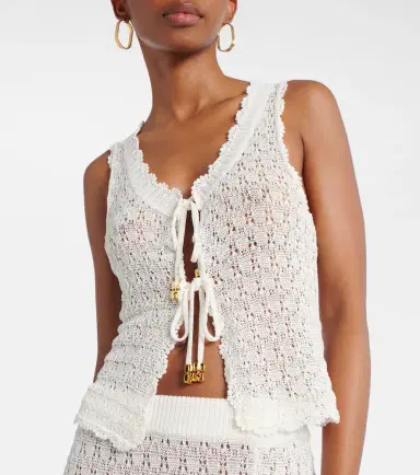 Ganni Crochet top | Thumbnail 3