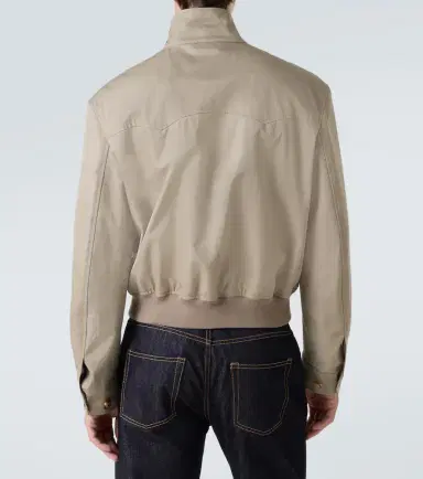 Alexander McQueen Logo cotton gabardine jacket | Thumbnail 2 Alexander McQueen Logo cotton gabardine jacket | Thumbnail 2