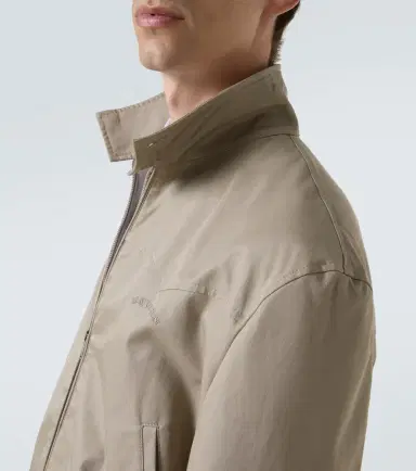 Alexander McQueen Logo cotton gabardine jacket | Thumbnail 3 Alexander McQueen Logo cotton gabardine jacket | Thumbnail 3