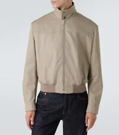 Alexander McQueen Logo cotton gabardine jacket | Thumbnail 6 Alexander McQueen Logo cotton gabardine jacket | Thumbnail 6