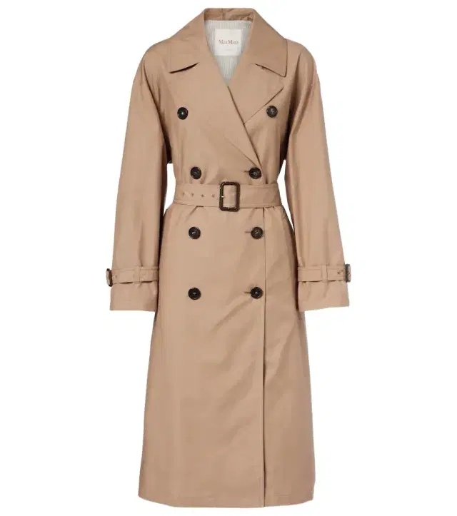 Max Mara Fiorito cotton-blend twill trench coat
