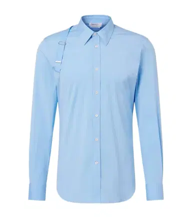 Alexander McQueen Cotton-blend poplin shirt | Thumbnail 1 Alexander McQueen Cotton-blend poplin shirt | Thumbnail 1