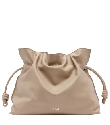 Loewe Flamenco Large leather clutch | Thumbnail 1