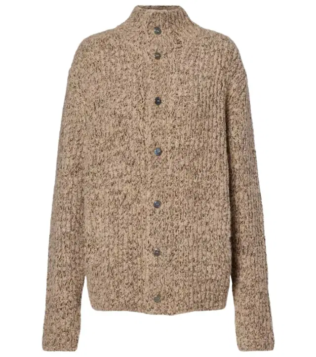 God's True Cashmere Cashmere bouclé cardigan