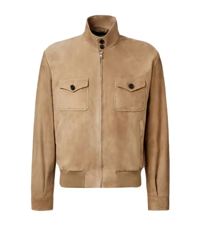 Dolce & Gabbana Suede bomber jacket