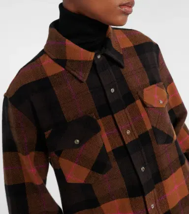 God’s True Cashmere Checked cashmere shirt | Thumbnail 2