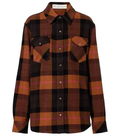 God’s True Cashmere Checked cashmere shirt | Thumbnail 1