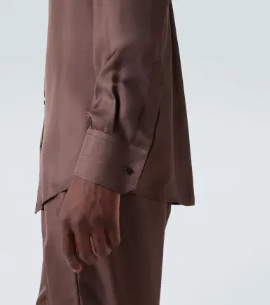 Dolce & Gabbana Silk twill dress shirt | Thumbnail 3 Dolce & Gabbana Silk twill dress shirt | Thumbnail 3