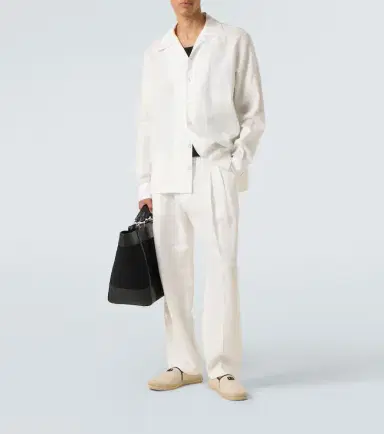Dolce & Gabbana Linen canvas bowling shirt | Thumbnail 2