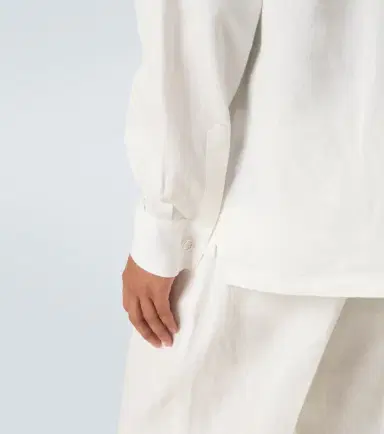Dolce & Gabbana Linen canvas bowling shirt | Thumbnail 4