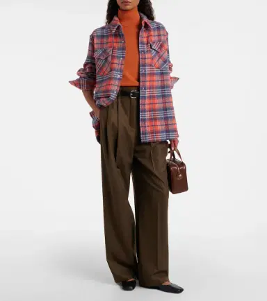 God’s True Cashmere Americana plaid cashmere shirt | Thumbnail 4 God’s True Cashmere Americana plaid cashmere shirt | Thumbnail 4