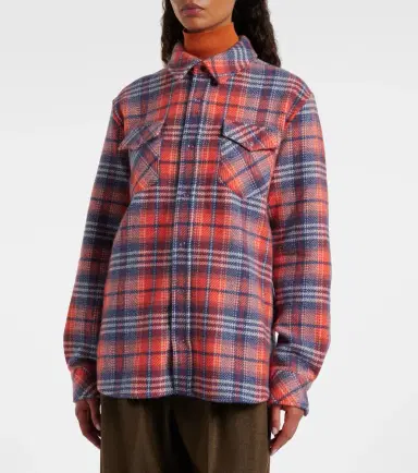 God’s True Cashmere Americana plaid cashmere shirt | Thumbnail 5 God’s True Cashmere Americana plaid cashmere shirt | Thumbnail 5