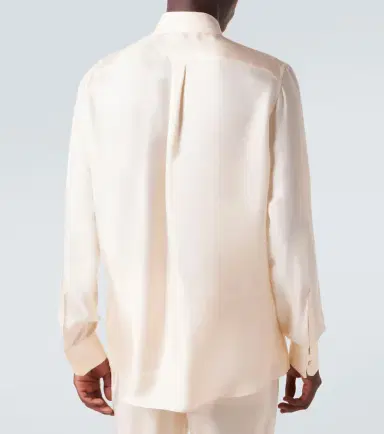 Dolce & Gabbana Silk twill dress shirt | Thumbnail 3