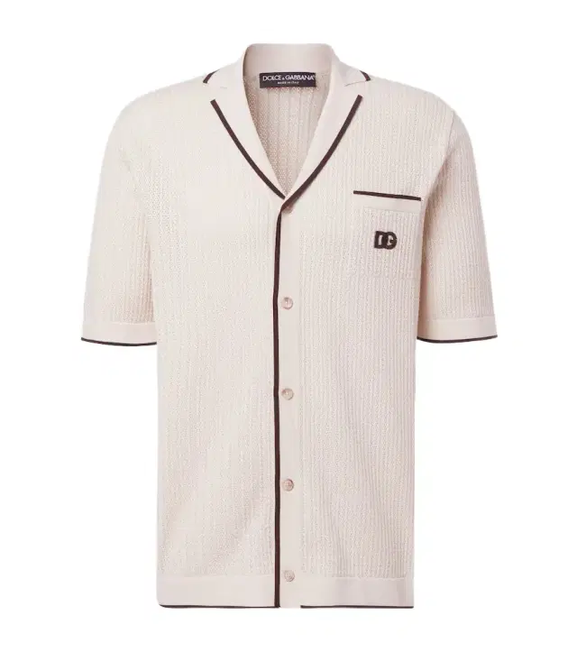 DG knitted cotton shirt