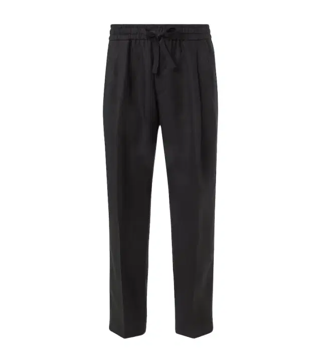 Linen straight pants