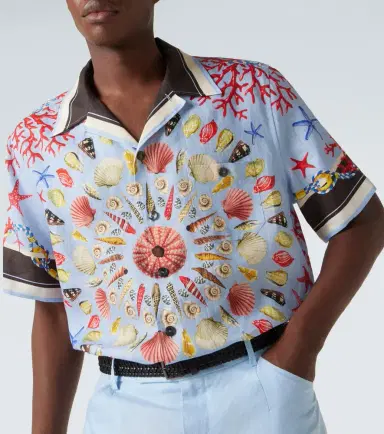 Dolce & Gabbana Printed linen canvas bowling shirt | Thumbnail 4 Dolce & Gabbana Printed linen canvas bowling shirt | Thumbnail 4