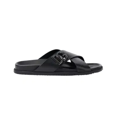 Dolce & Gabbana Leather slides | Thumbnail 1 Dolce & Gabbana Leather slides | Thumbnail 1