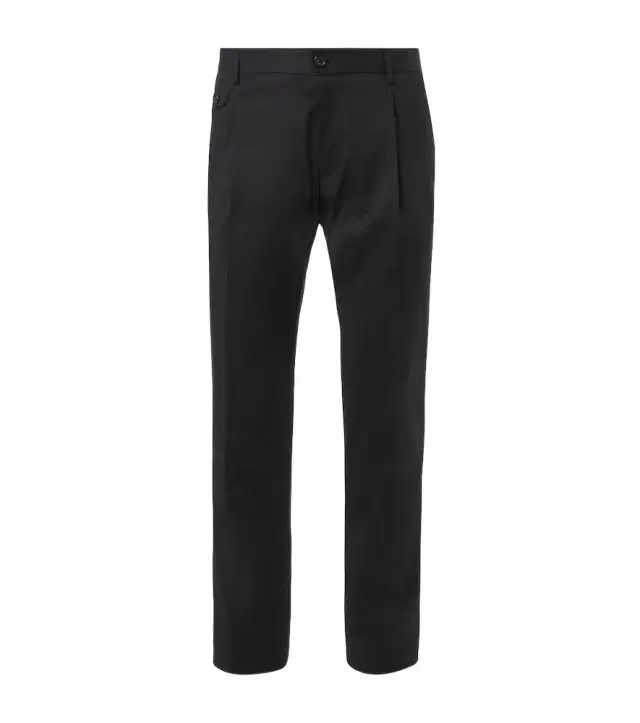 Cotton straight pants Cotton straight pants