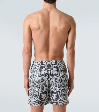 Dolce & Gabbana ajolica swim trunks | Thumbnail 5
