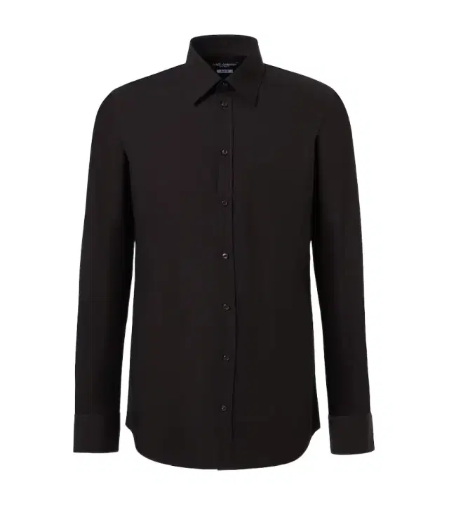 Cotton poplin shirt