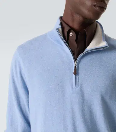 Arch4 Mr Fenchurch cashmere half-zip sweater | Thumbnail 4