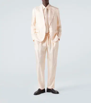 Dolce & Gabbana Silk tapered pants | Thumbnail 3