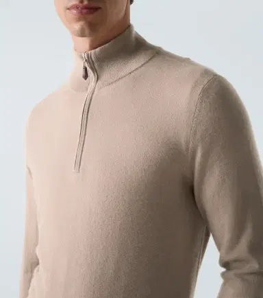 Arch4 Mr Fenchurch cashmere half-zip sweater | Thumbnail 6