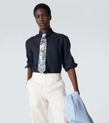 Dolce & Gabbana Printed silk twill tie | Thumbnail 2 Dolce & Gabbana Printed silk twill tie | Thumbnail 2