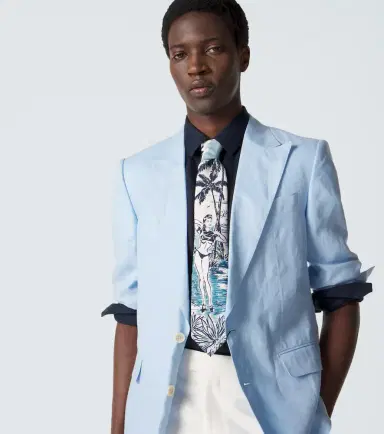 Dolce & Gabbana Printed silk twill tie | Thumbnail 3 Dolce & Gabbana Printed silk twill tie | Thumbnail 3