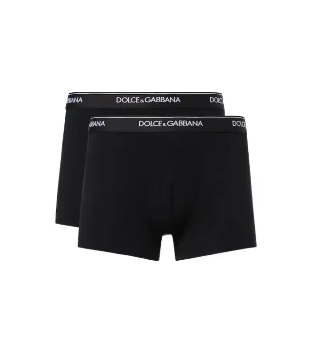 Set of 2 cotton-blend briefs