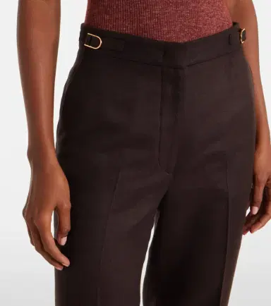 Gabriela Hearst Vesta silk flared pants | Thumbnail 6