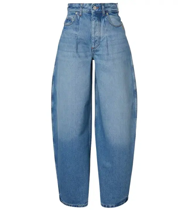 Ovalo De-Nîmes barrel-leg jeans