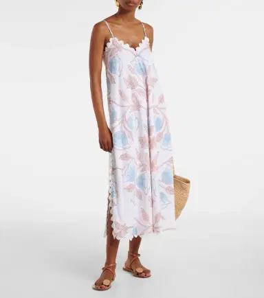 JULIET DUNN Printed cotton slip dress | Thumbnail 2