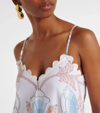 JULIET DUNN Printed cotton slip dress | Thumbnail 3