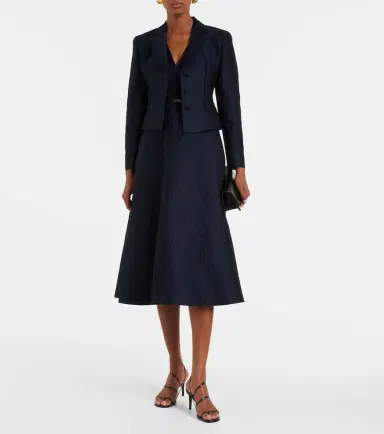 Max Mara Piera cotton-blend blazer | Thumbnail 2