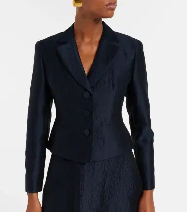 Max Mara Piera cotton-blend blazer | Thumbnail 6