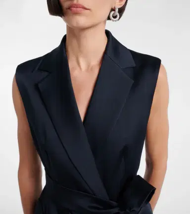 Max Mara Afgano belted satin jacket | Thumbnail 2
