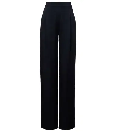 Max Mara Dritto crêpe satin wide-leg pants | Thumbnail 1