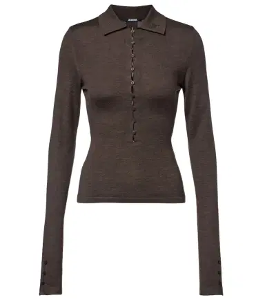 Jacquemus Wool polo shirt | Thumbnail 1
