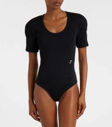 Jacquemus Embroidered cotton bodysuit | Thumbnail 4