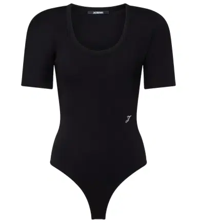 Jacquemus Embroidered cotton bodysuit | Thumbnail 1