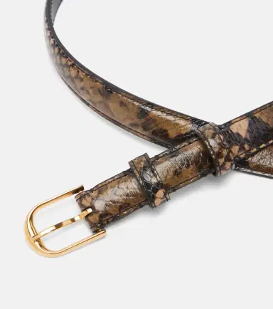 Nili Lotan Jane snake-effect leather belt | Thumbnail 2 Nili Lotan Jane snake-effect leather belt | Thumbnail 2