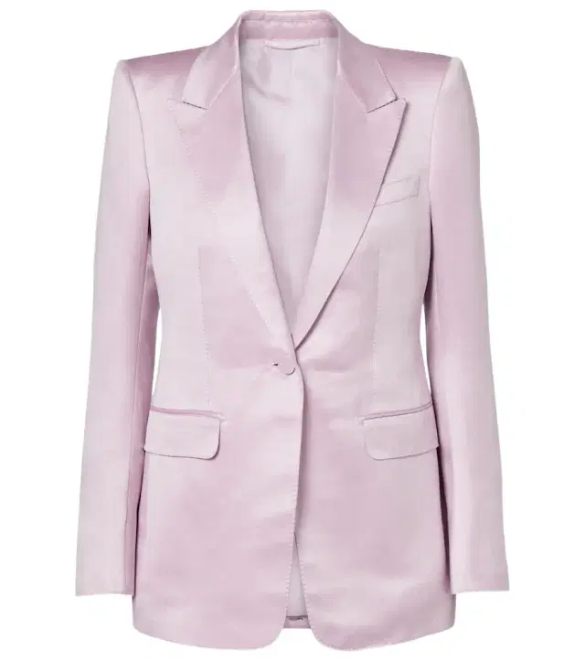 Tom Ford Cotton and silk satin blazer
