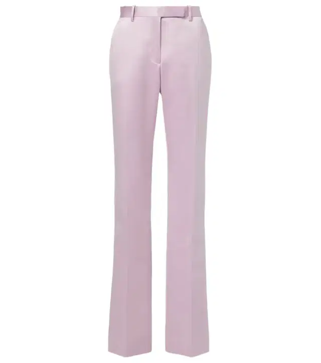 Tom Ford Cotton and silk duchesse straight pants