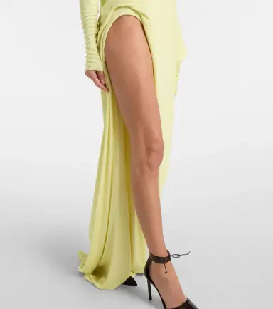 Tom Ford Asymmetric crêpe jersey maxi dress | Thumbnail 2