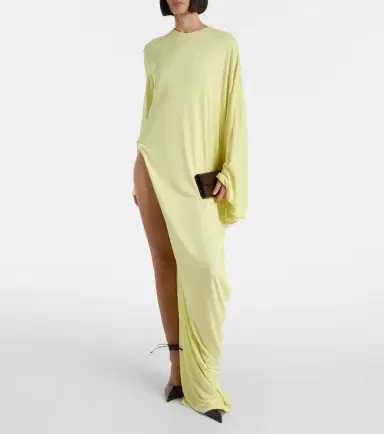 Tom Ford Asymmetric crêpe jersey maxi dress | Thumbnail 4