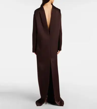 Tom Ford Crêpe satin gown | Thumbnail 4 Tom Ford Crêpe satin gown | Thumbnail 4